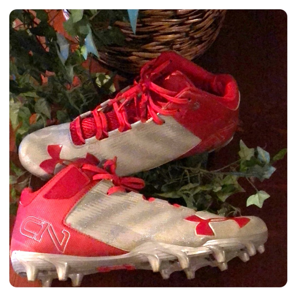 UA Cam Newton Football Cleats C1N Mid MC